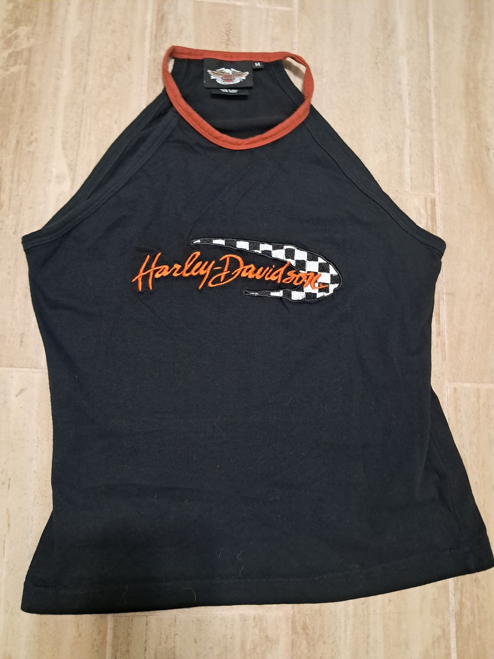 Harley-Davidson Black Halter Tank
